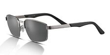 Serengeti Sunglasses Men's Kean SS597003 Shiny Gunmetal/Mineral Polarised Smoke
