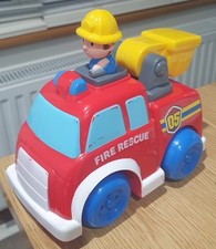 Press & Go Push Fire Engine