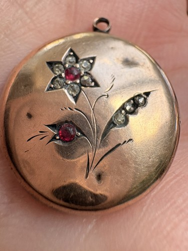 Antique edwardian rolled - rolled, rose