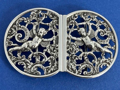 Beautiful vintage solid - solid, silver