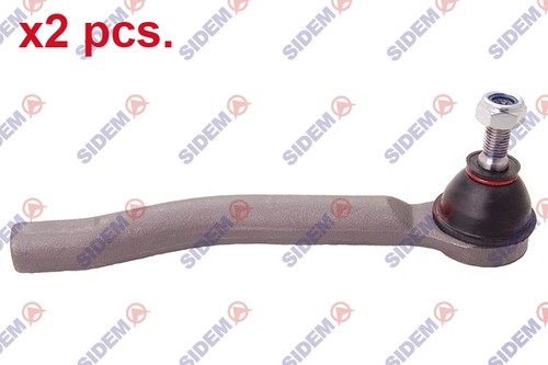 Pcs front tie rod end - x2,