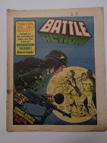 Battle action comic - battle,