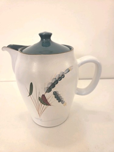 Denby greenwheat coffee pot - greenwheat,