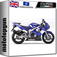 GPR EXHAUST HOM FURORE BLACK YAMAHA YZF R6 1999 99 2000 00 2001 01 2002 02