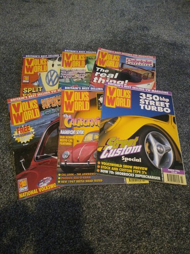 Volks world magazines 1996 - volks, vw