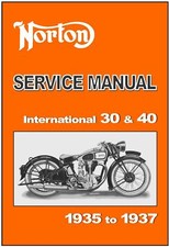 NORTON Workshop Manual Inter