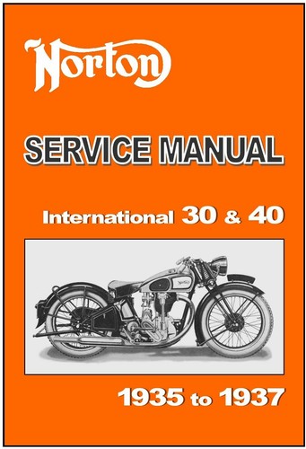 Norton workshop manual - workshop,
