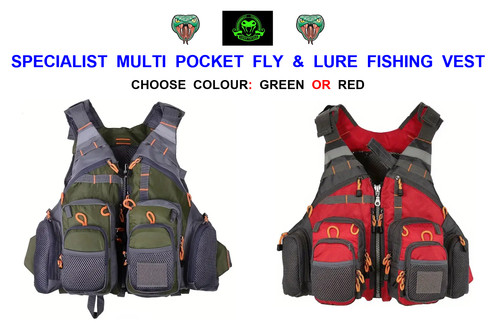 Viper specialist lure vest sea - viper,