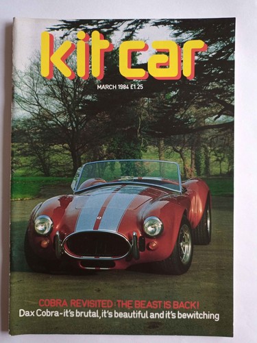 Kit car magazine - march, 1984