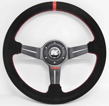 Kode-350mm Suede Steering