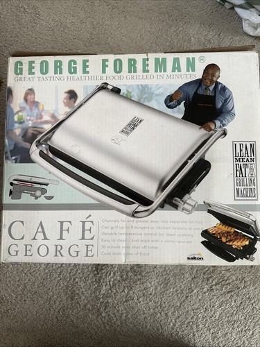 New george foreman - foreman, café