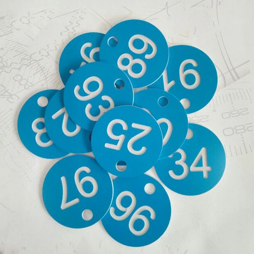 100 engraved number - engraved,