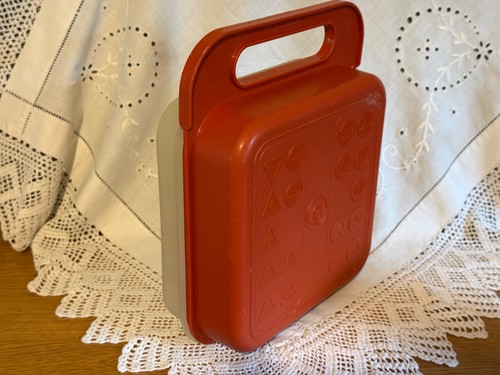 Vintage tupperware lunch box - lunch,