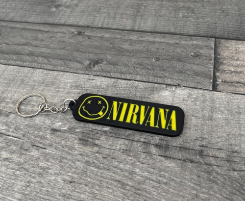 Nirvana keyring grunge - nirvana, |