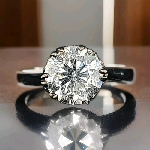 Platinum vintage engagement - platinum,