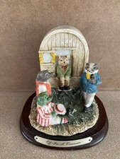 Wind In The Willows By Academy “Off In A Caravan” Ceramic Ornament Slight Damage