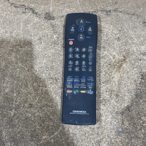 Daewoo remote control - r-22,