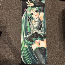 Anime Cosplay Hatsune Miku Hanging Wall Scroll Poster 45x105cm