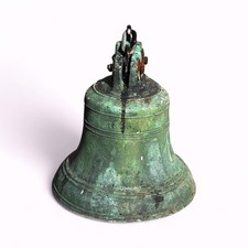 Antique Bronze Church / School Bell Dated 1876