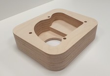 Baltic birch plywood plinth