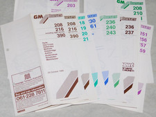 LOT OF 10 x GM BUSES GREATER