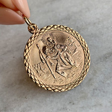 9 ct Gold St Christopher