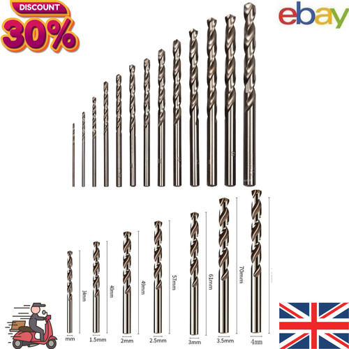 Hss gold cobalt drill bit - hss,