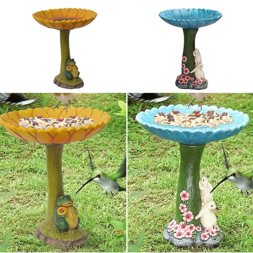 Fairy garden birdbath table - fairy,