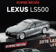 ENCHERY 1:64 2018 Lexus LS500h Diecast Bottom Model Car Rubber Tires