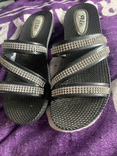 Ladies plastic sandals size - ladies,