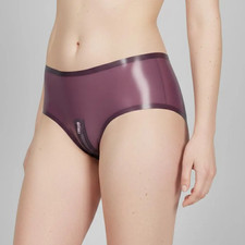Transparent Latex Panties with