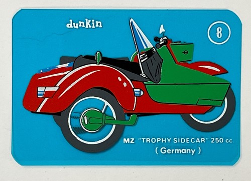 1976 dunkin motorcycles - dunkin,