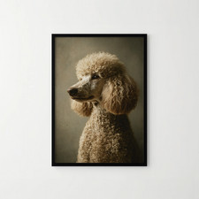 A4 Borderless Poodle Portrait