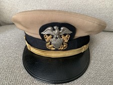 US Navy officers peak cap USA Officer Peaked Cap