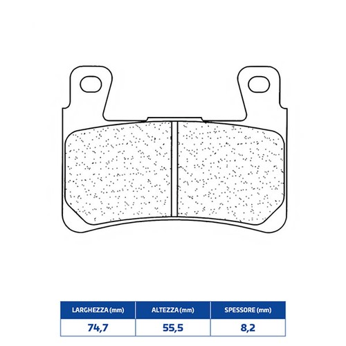 Brakes brake pad - cl, set