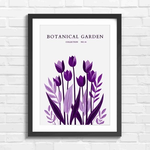 Blue tulips and - and, botanical