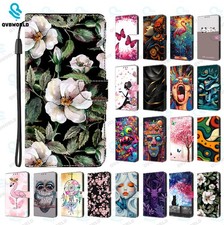 For OPPO A38 A18 A58 A78 A98 A1 5G FindX5 Wallet Flip Pattern Leather Case Cover