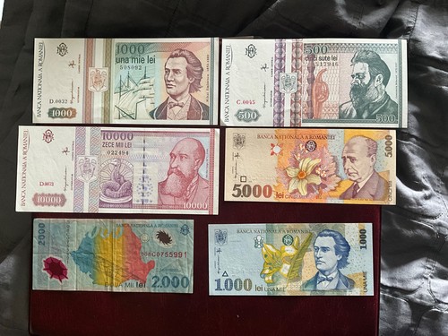 Romania lei banknotes - 6,