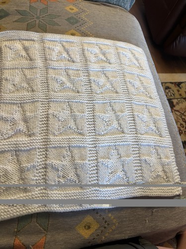 New baby hand - hand, knitted