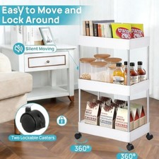 3 Tier Storage Trolley Cart on