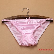 Women 100% Silk Panties String
