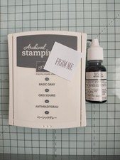 Stampin Up Ink Pad And Refill Basic Gray