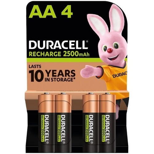 Duracell rechargeable - aa,