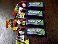 4x NANO TECH 300mAh 2S 7.4 45