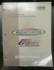 2002 POLARIS SPORTSMAN 6X6 BIG BOSS (INTERNATIONAL) SERVICE MANUAL OEM ATV 500 