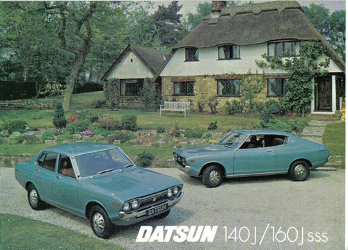 Datsun 140j 160j sss - sss, sales