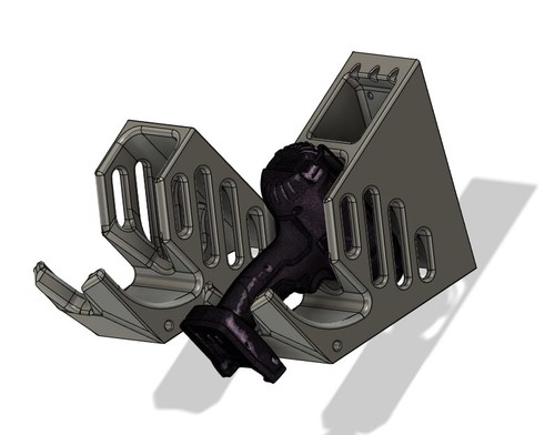 Wall mounted power tool