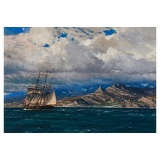 Three Masted Sailing Ship