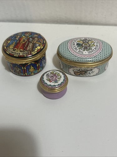 Three halcyon days - halcyon, enamel