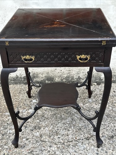 Lovely late victorian mahogany - late,